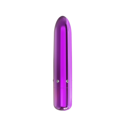 PowerBullet - Pretty Point Rechargeable Purple - віброкуль, 10х1.9 см (фіолетовий)