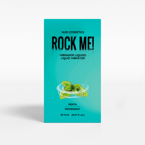 Жидкий вибратор Nuei Rock Me!, 20 мл (мята)