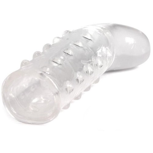 Orion G-spot Jelly Penis Sleeve Deep - Насадка на член для стимуляции точки G, +3 см (прозрачный) - sex-shop.ua