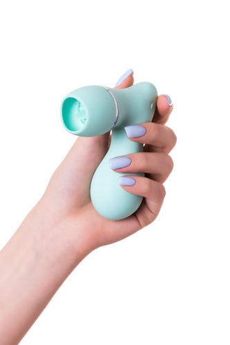 Toyfa Jos Dingo - Вакуумный стимулятор клитора с язычком, 9.5х3.2 см
