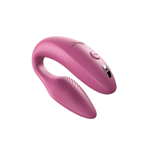 We-Vibe Sync 2 + Лубрикант 50 мл - Инновационный смарт-вибратор, 7.4х3.1 см (розовый) - sex-shop.ua