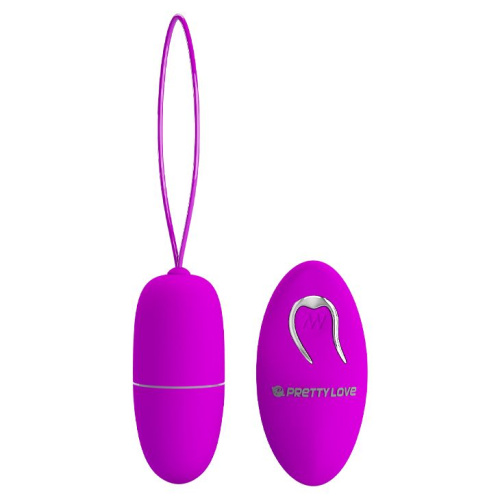 Pretty Love Selkie Wireless Egg Purple - віброяйце з дистанційним пультом управління, 6,9х3.0 см (фіолетовий)