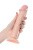 Toyfa Realstick Nude - Вибратор на присоске с пультом, 22х3.5 см