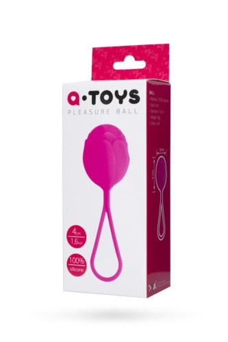 Toyfa A-Toys - Вагінальна кулька, 3,5 см (рожева) - купити в Україні | Секс шоп SEX-SHOP.ua