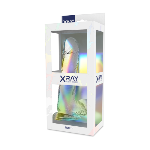 Фаллоимитатор XRay, 20 см (прозрачный)
