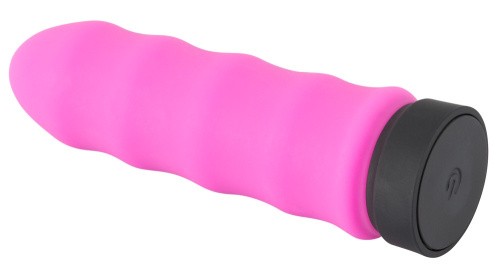 Orion Power Vibe Collection Wavy - Силиконовый перезаряжаемый вибратор с 10 режимами, 10х2.6 см