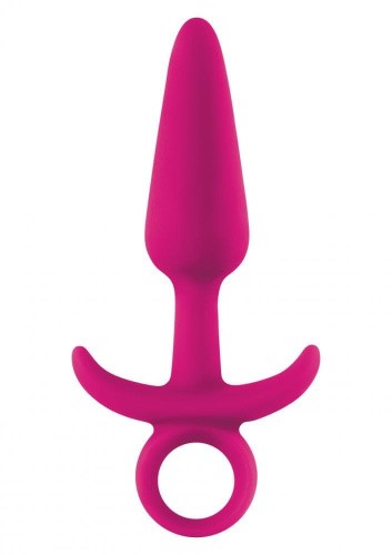 NS Novelties Prince Medium - Средняя анальная пробка, 12.7х2.5 см (розовый) - sex-shop.ua