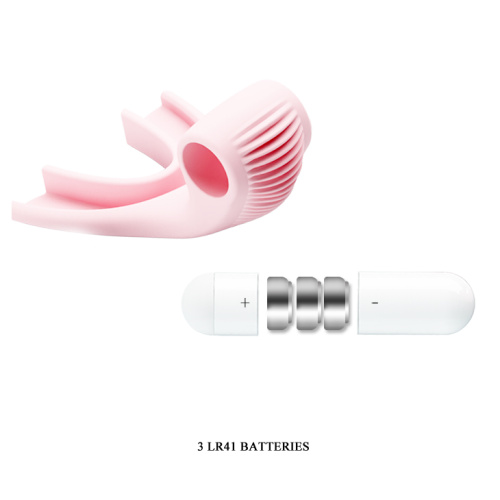 LyBaile Pretty Love Elsa Mouth Stimulator Light Pink - Вибратор для оральных ласк, 7.5х5.3 см (розовый)