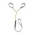 Bijoux Indiscrets Indiscrets MAZE - T-Restraints наручники с поводком из экокожи в подарочной упаковке