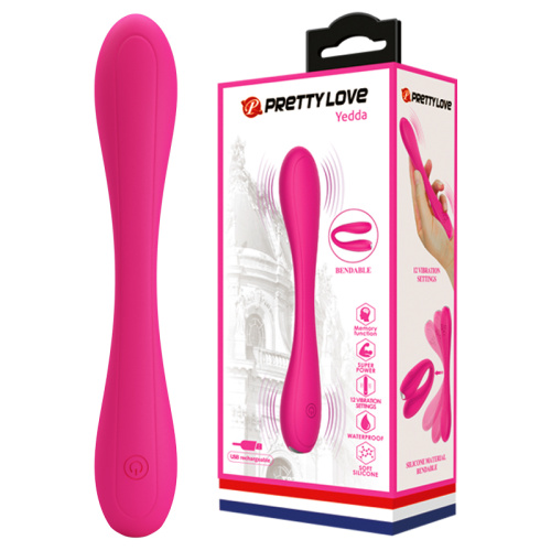Pretty Love Yedda Vibrator / Stimulator Pink - Вибратор, 17.7 см(розовый)