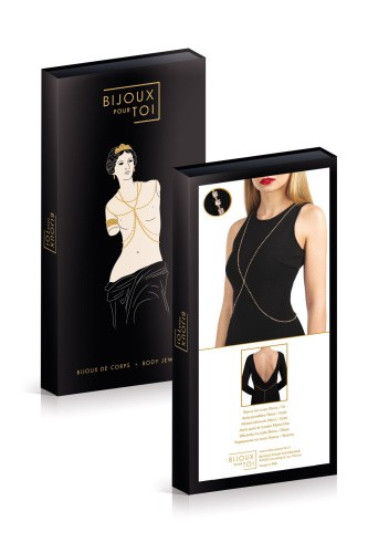 Bijoux Pour Toi Elena - Украшение на тело, (золотистый) - sex-shop.ua