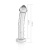 LoveToy Glass Romance Clear 7.5" - стеклянный фаллоимитатор, 16.5х3 см (прозрачный)