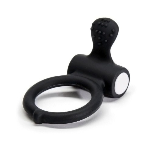 Power Clit Cockring - виброкольцо, 7.5х3 см (черный)