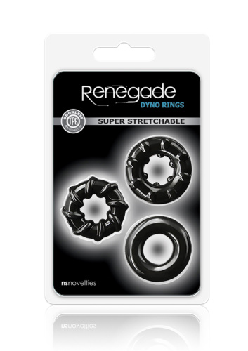 Ns Novelties Renegade Dyno Rings - Набір ерекційних кілець