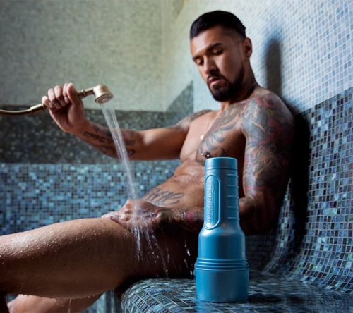 Fleshlight Fleshjack Boys Boomer Banks Sonic Boom - мастурбатор-анус, 25х7 см