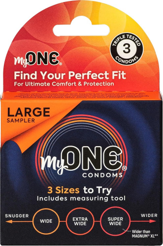 My ONE Large Sampler, 3 шт - купити в Україні | Секс шоп SEX-SHOP.ua