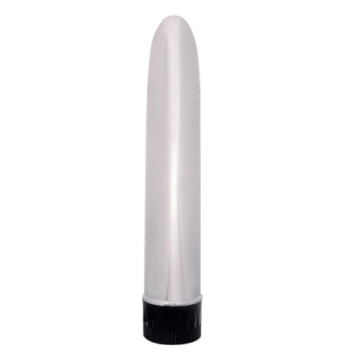 Seven Creations Total Silver - Вібратор, 16.5х3.5 см - купити в Україні | Секс шоп SEX-SHOP.ua