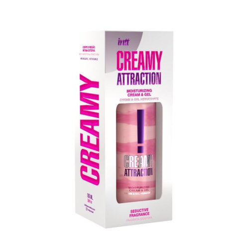 Увлажняющий крем-гель 2в1 Intt Creamy Attraction Seduction 100 мл