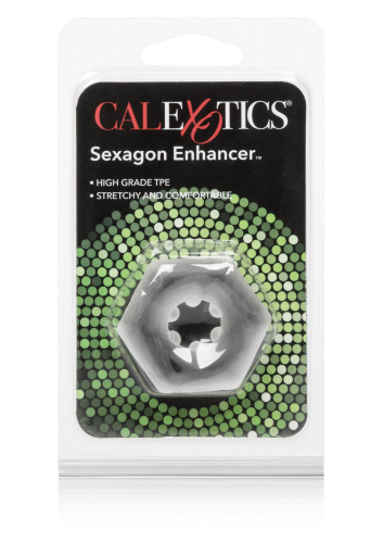 CalExotics Sexagon Enhancer - эрекционное кольцо, 4 см