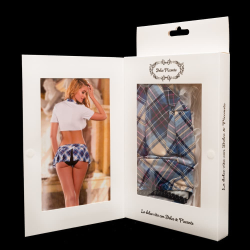 Наряд Студентка, спідничка і топ-Dolce Piccante - купити в Україні | Секс шоп SEX-SHOP.ua