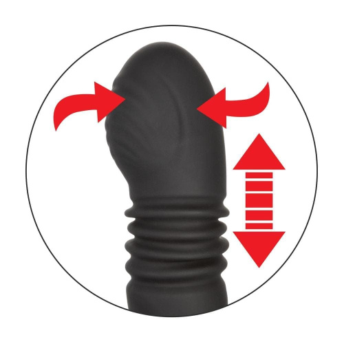 CalExotics Eclipse Thrusting Probe - массажер простаты, 9,5х3,25 см.