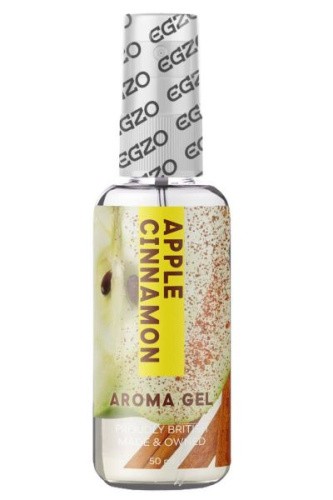 EGZO Aroma Gel Apple Cinnamon - Оральный гель-лубрикант, 50 мл
