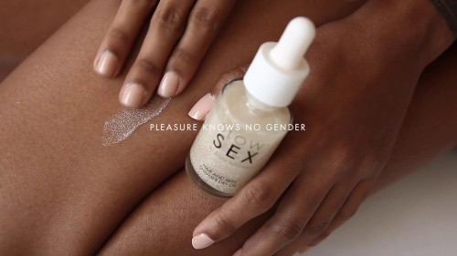 Bijoux Indiscrets Slow Sex Hair and skin shimmer dry oil - Масло-шиммер для волос и тела, 30 мл