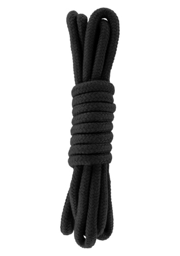 Hidden Desire Bondage Rope - Веревка для связывания 3 м (чёрная) - sex-shop.ua