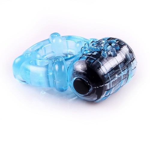 Браззерс RС011F - эрекционное кольцо c вибропулей, 2 см (голубой) - Купити в Україні | Sex-shop.ua ❤️
