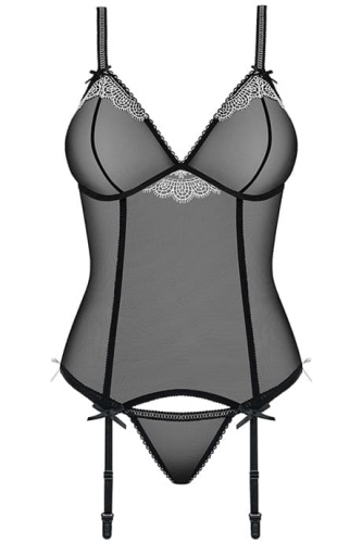 Комплект Obsessive 840-COR-1 corset  (S/M)