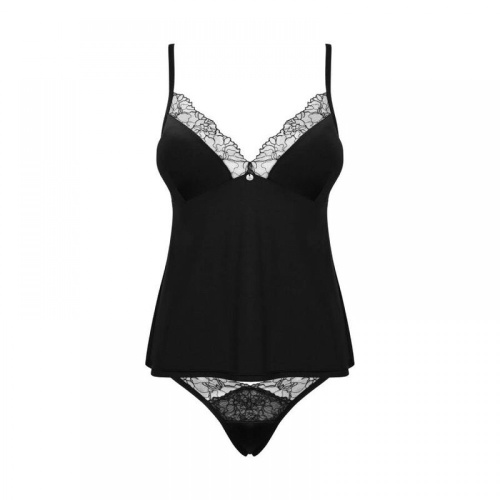 Obsessive Bella Rou top & panties - Комплект белья, топ и трусики, XS/S