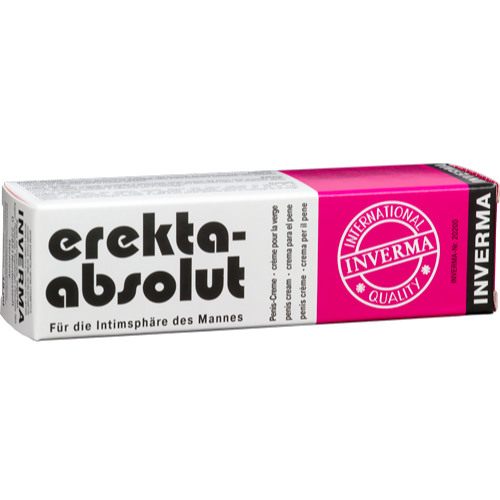 Inverma Erekta-Absolut - збуджуючий та освіжаючий крем для чоловіків, 18 мл
