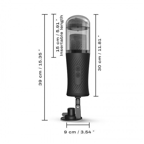 Dorcel Thrust Blow - Мастурбатор автоматичний, 30х9 см