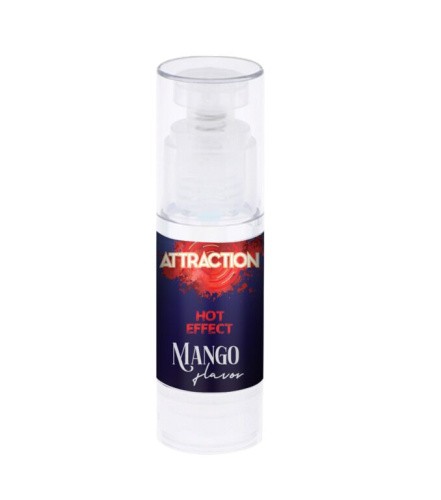 Mai Attraction Hot Effect Mango - Оральная смазка с согревающим эффектом, 50 мл (манго) - sex-shop.ua