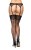 SoftLine - Stockings 5533 - Чулки под пояс, 2 (чёрные)