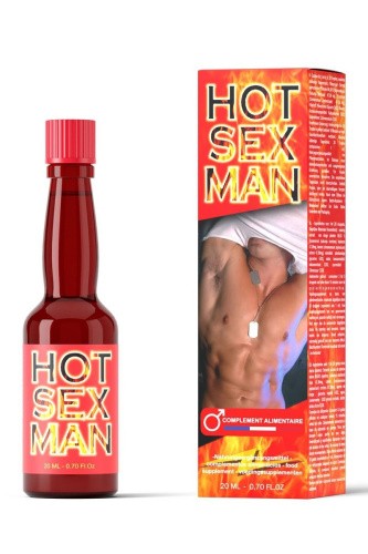 Ruf - Hot Sex Man - Капли для возбуждения мужчин, 20 мл - sex-shop.ua