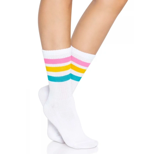 Leg Avenue - Pride crew socks Pansexual - Жіночі шкарпетки
