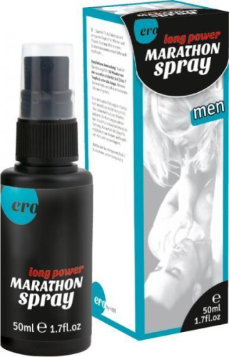Hot Spray Long Power Marathon - Cпрей-пролонгатор для чоловіків, 50 мл