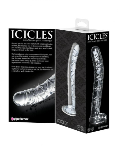 Фаллоимитатор Icicles No 60, 15х2,5 см
