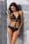 Passion Exclusive - Lamis Body - Боди монокини под латекс, XXL/XXXL