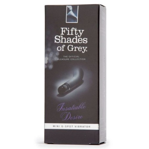 Вибратор для точки G Fifty Shades of Grey, Mini G-Spot Vibrator, 13,3х3 см - sex-shop.ua