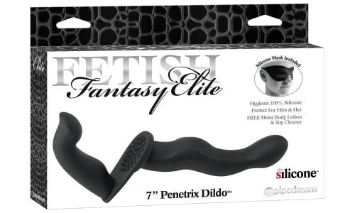 Fetish Fantasy Elite 7" Penetrix Dildo - Безремневой силиконовый страпон, 15х5 см - sex-shop.ua
