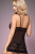 Obsessive 837-BAB-1 babydoll - еротичний бебі дол, S/M (чорний) - купити в Україні | Секс шоп SEX-SHOP.ua