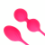 Набор вагинальных шариков Loveline 2 Piece Thumping Kegel Ball Set