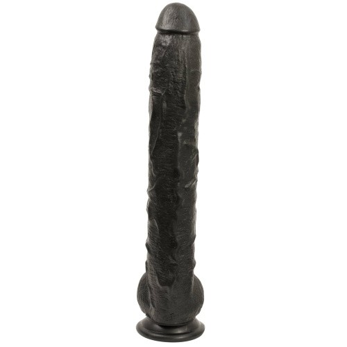 Dick Rambone - Фаллоимитатор, 34х6,5 см (черный) - sex-shop.ua