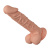 LyBaile Beautiful Encounter Buraq Dildo Flesh - Релистичный фаллоимитатор на присоске, 18 см (телесный)