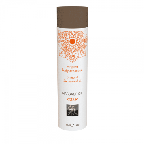 Shiatsu Orange и Sandalwood oil - массажное масло с ароматом апельсина и сандалового дерева, 100 мл