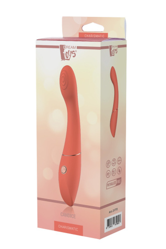 Dream Toys Charismatic Candice - Вибромассажер для точки G, 22 см (оранжевый)