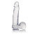 Фалоімітатор Dongs with Suction Cup, 20Х4, 6 см (прозорий) - купити в Україні | Секс шоп SEX-SHOP.ua