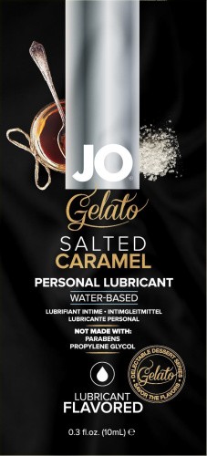 System JO Gelato Salted Caramel - лубрикант, пробник, 10 мл